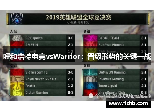 呼和浩特电竞vsWarrior：晋级形势的关键一战